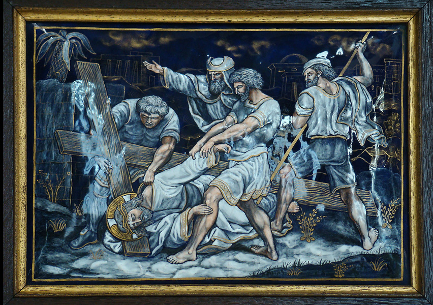 The Way of the Cross - Station 9 - Jesus falls for the third time.